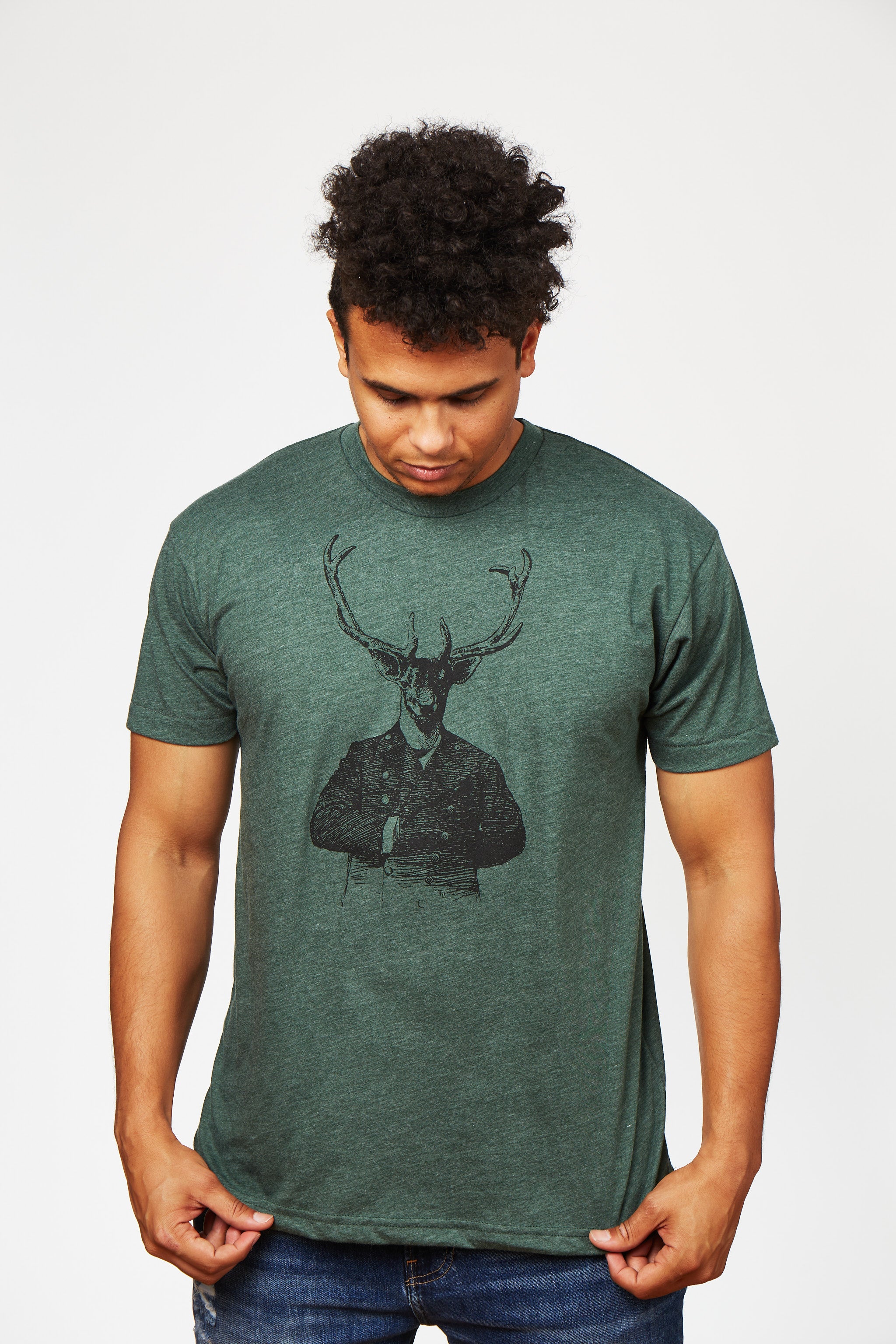 【DEARMINE】Ross Pigment T-Shirt Deerman – RV Screenprinting